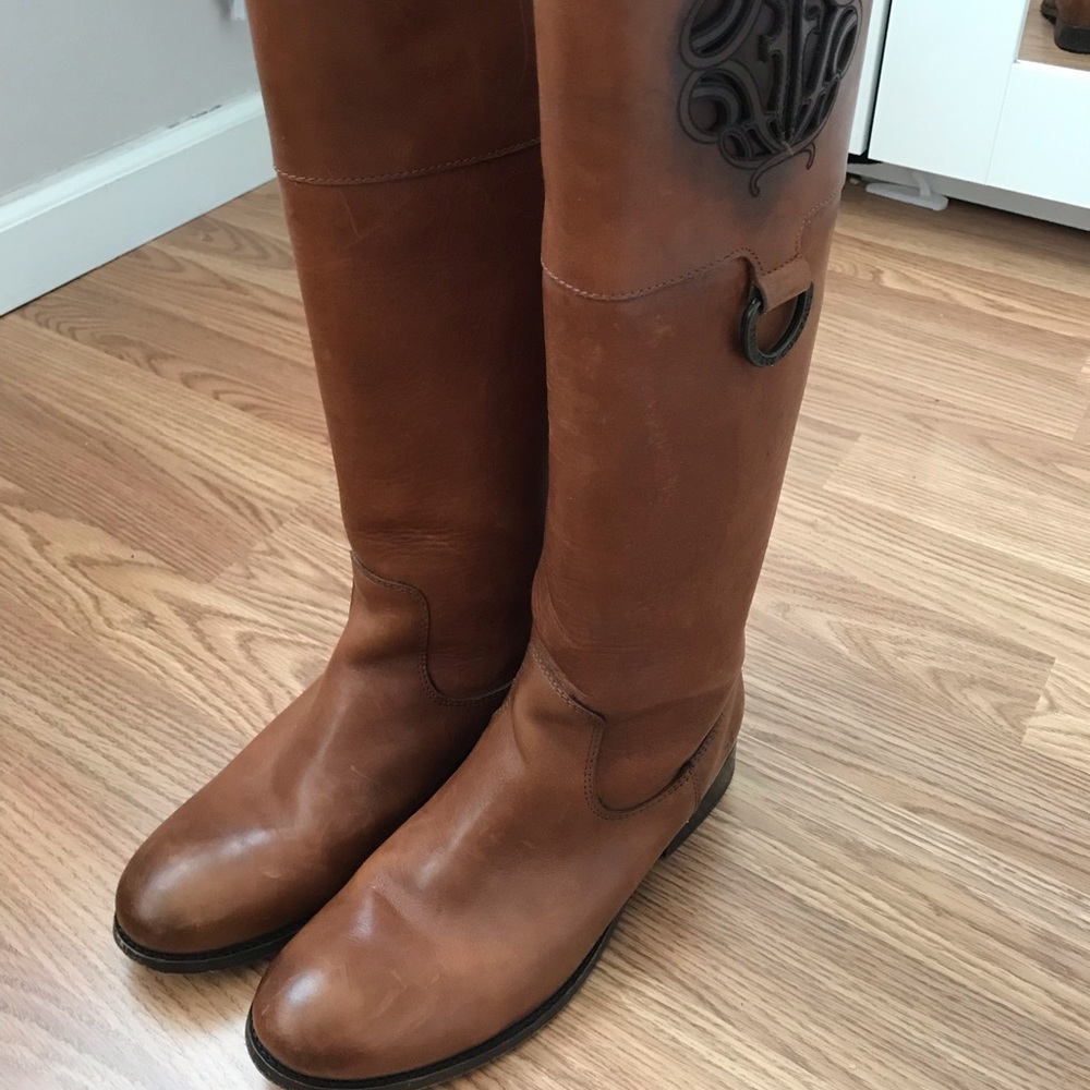 Frye knee high boots